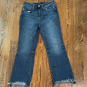Judy Blue Dark Wash ankle length Flare Jeans 7/28
